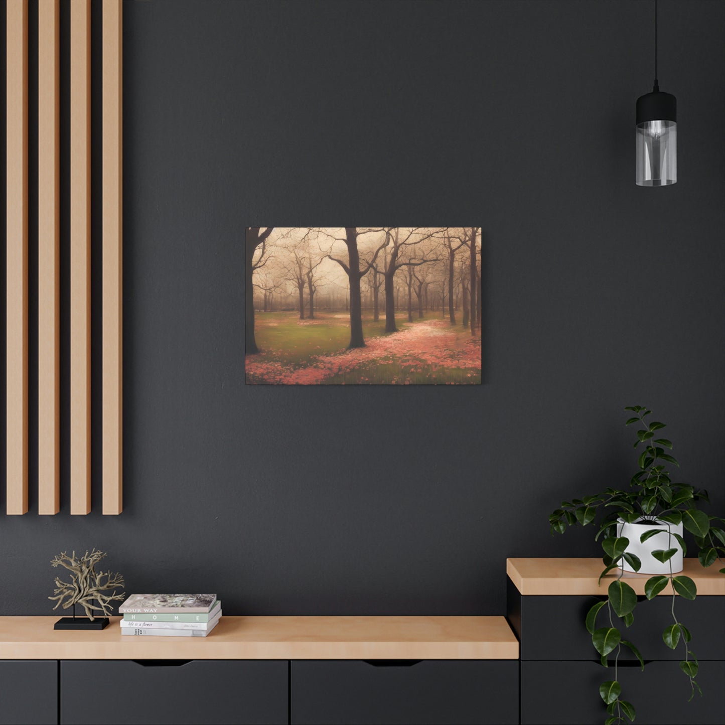 Foggy Park - Matte Canvas, Stretched, 1.25"