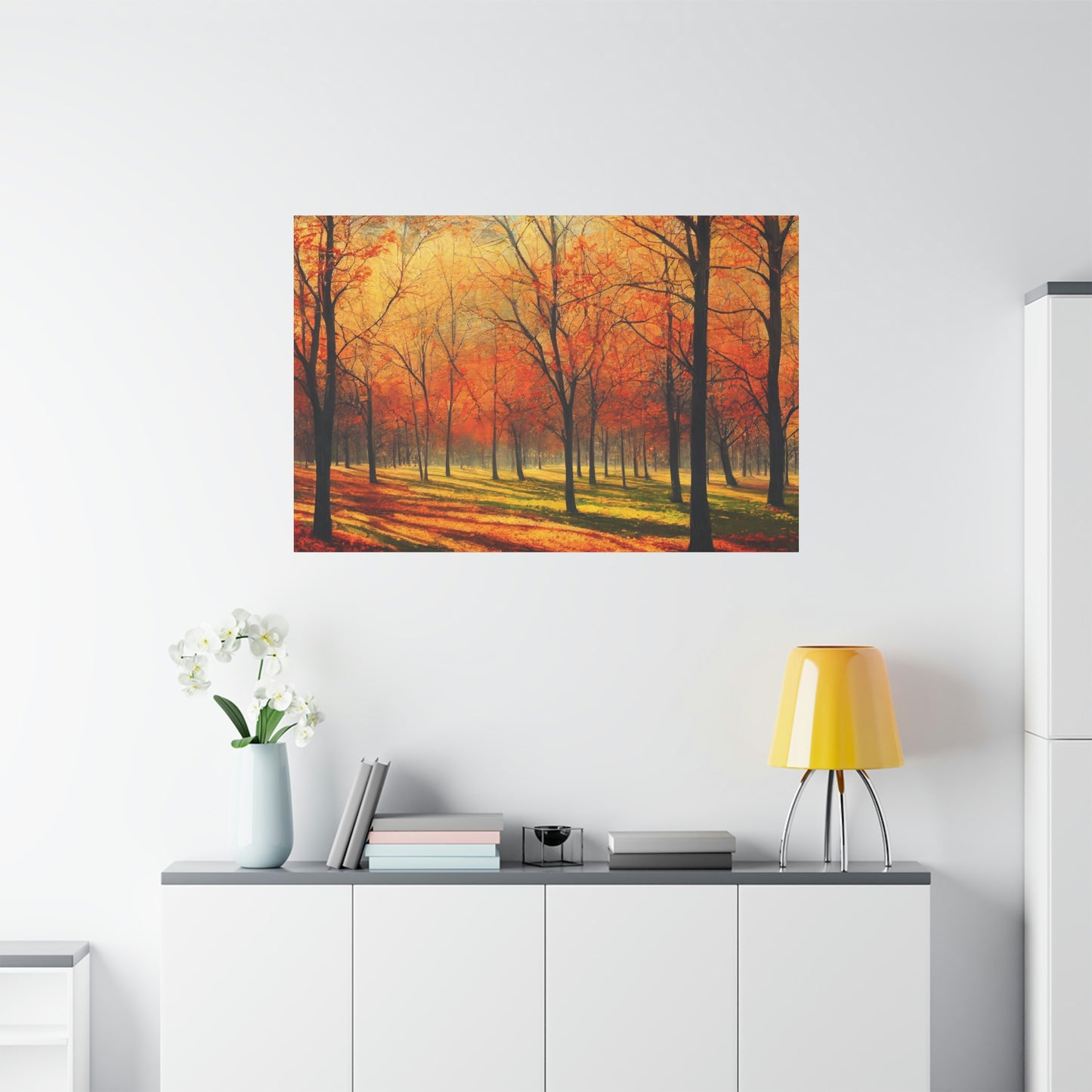 Gold and Green Rivalry - Matte Canvas, Stretched, 1.25"