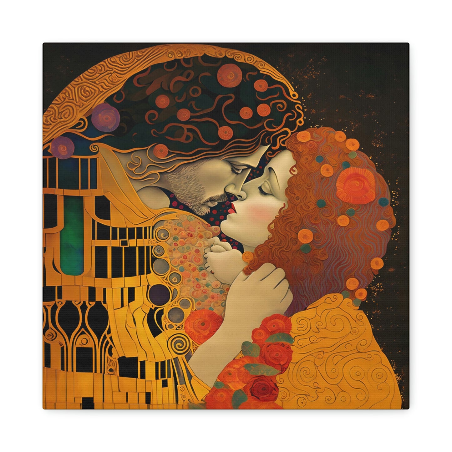 Prior to the Kiss - Matte Canvas, Stretched, 1.25"