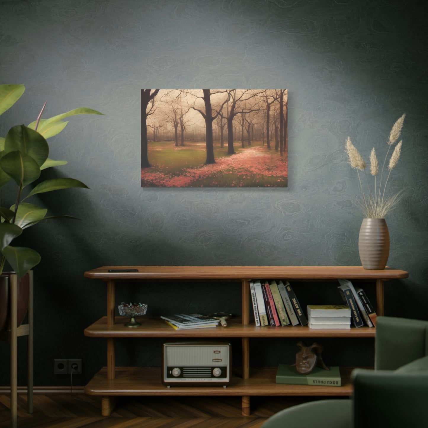 Foggy Park - Matte Canvas, Stretched, 1.25"