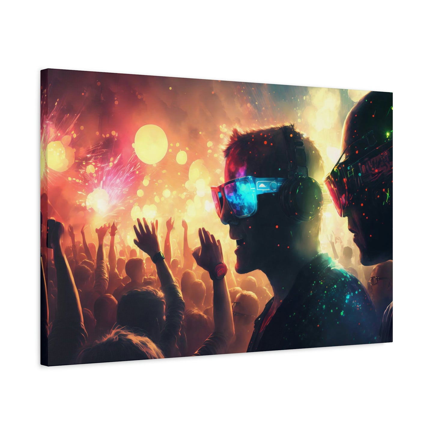 Party of Colors, Dream 1 - Matte Canvas, Stretched, 1.25"