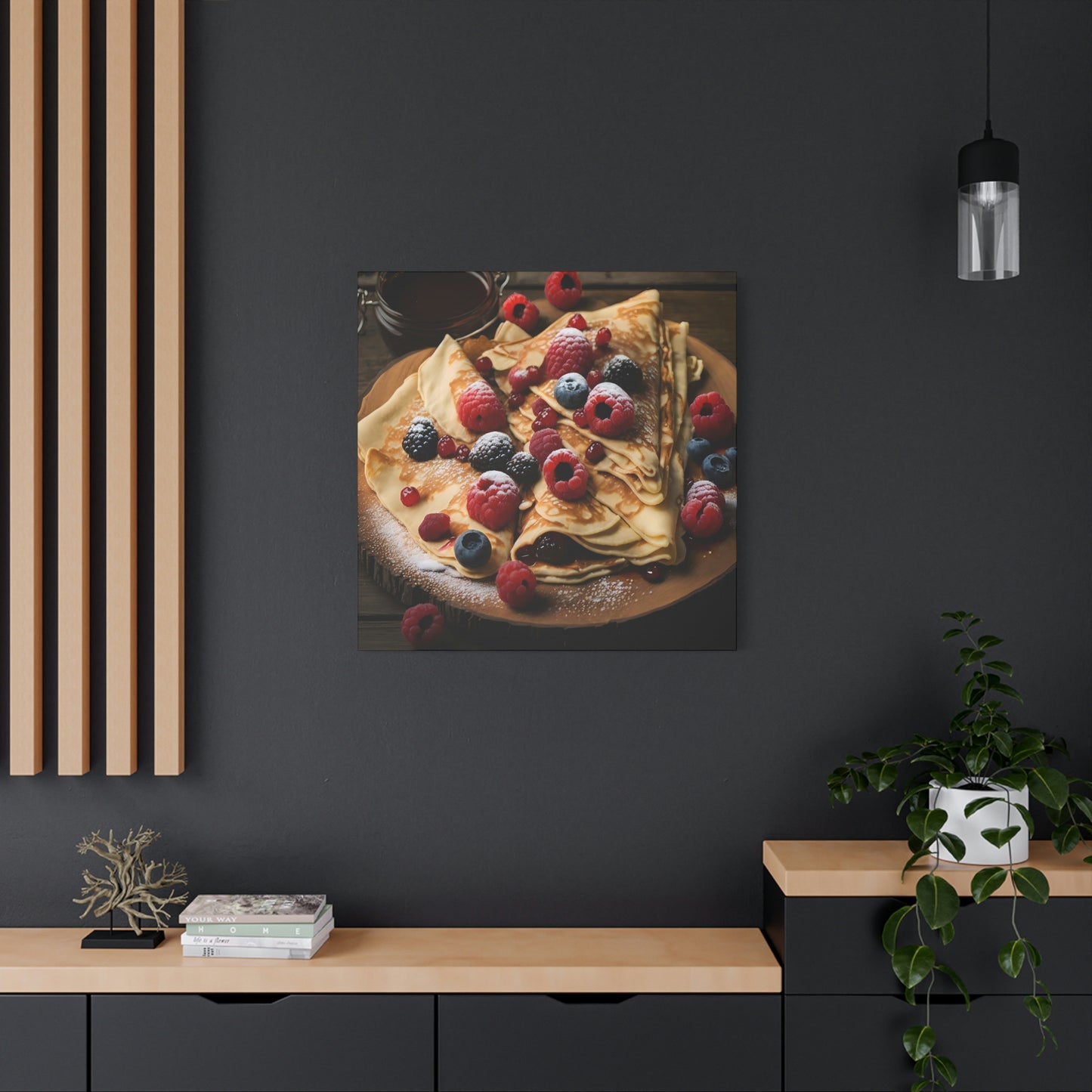 Village House Crepes - Matte Canvas, Stretched, 1.25"