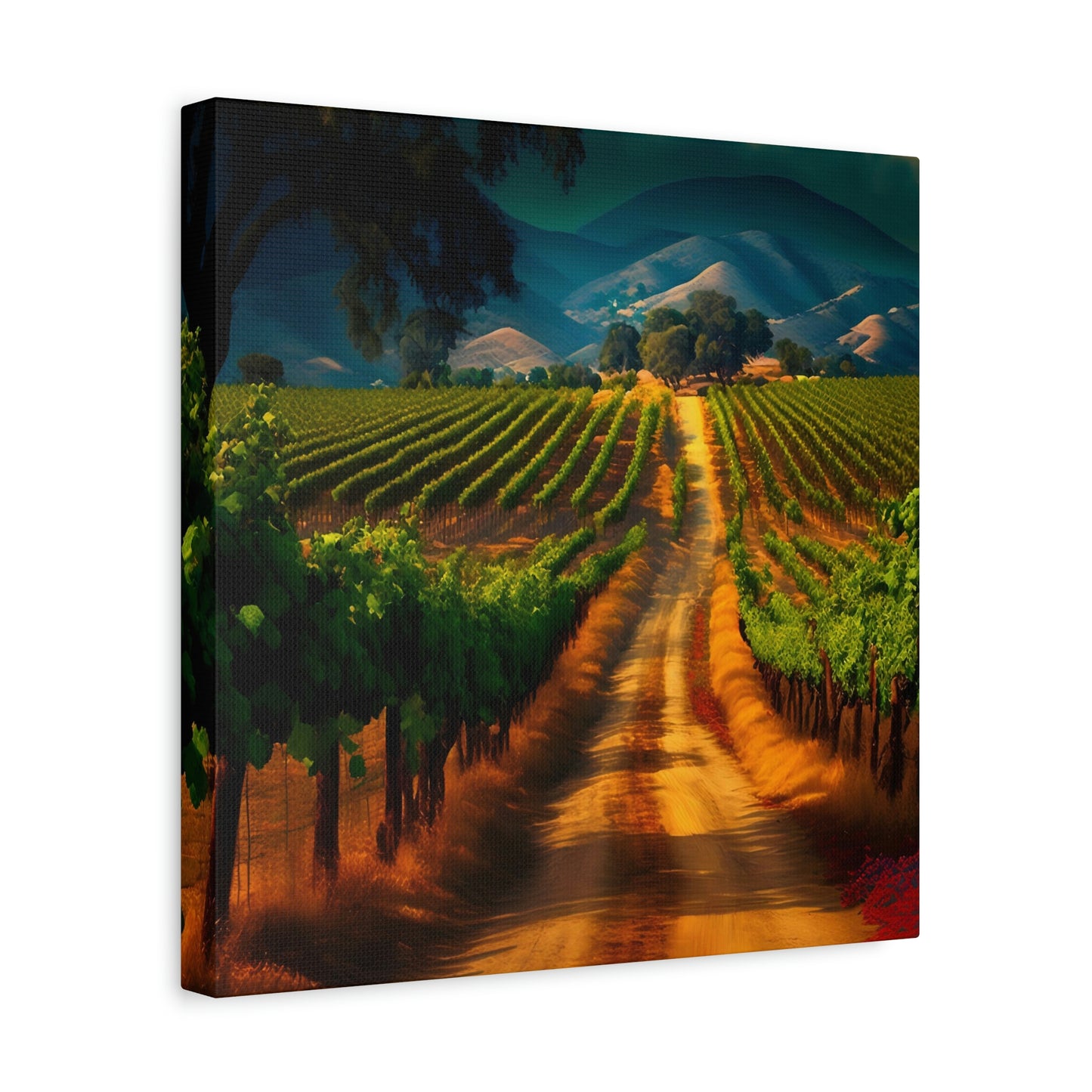 Vibrant Vineyards - Matte Canvas, Stretched, 1.25"