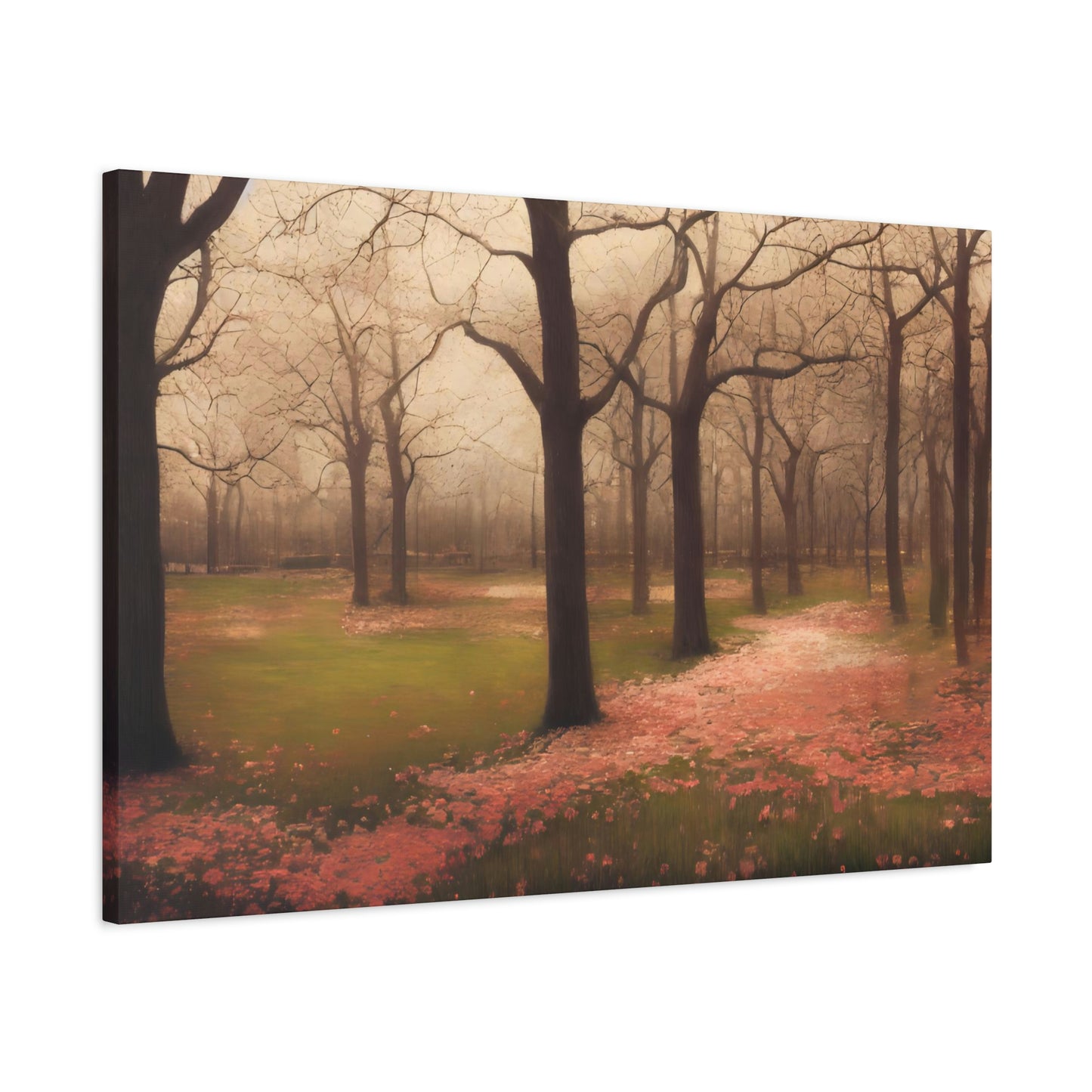 Foggy Park - Matte Canvas, Stretched, 1.25"