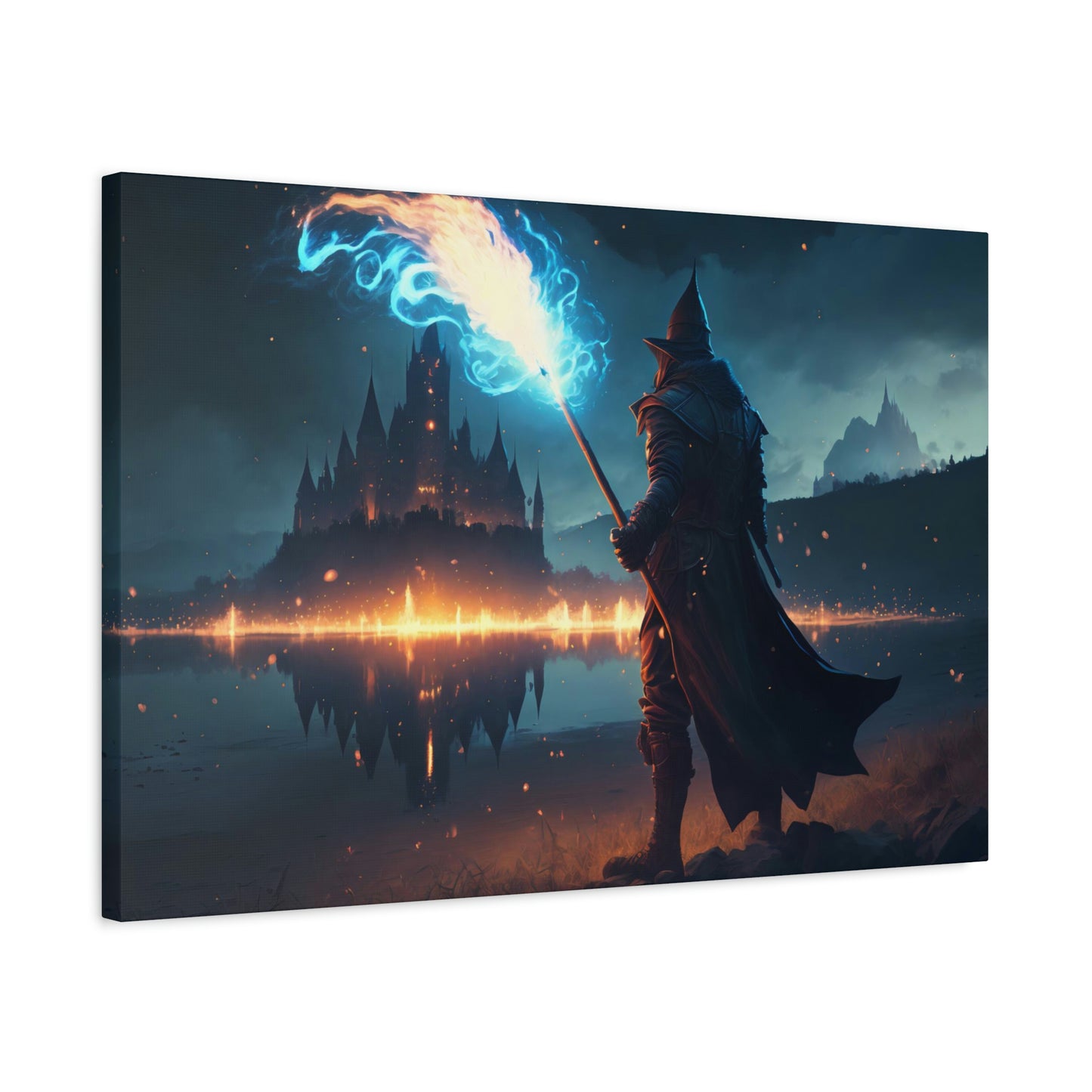 Blazing Night - Matte Canvas, Stretched, 1.25"