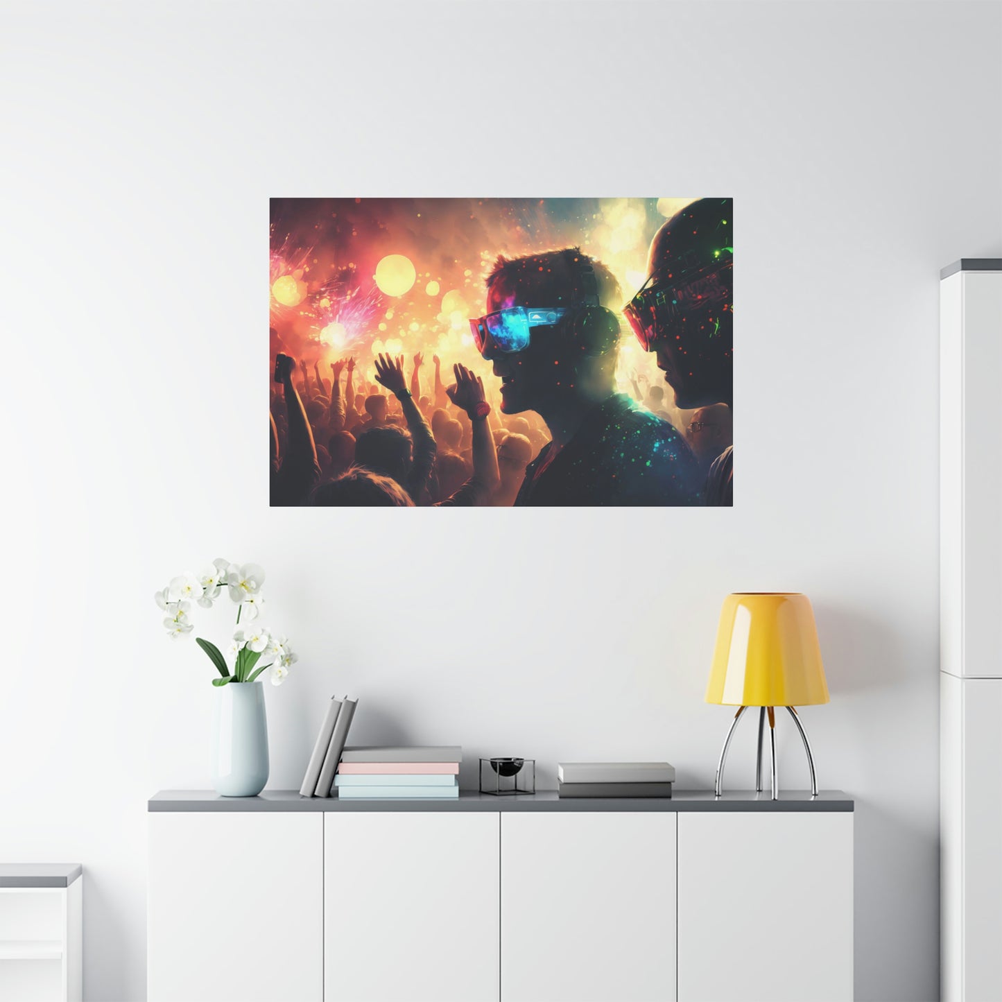 Party of Colors, Dream 1 - Matte Canvas, Stretched, 1.25"