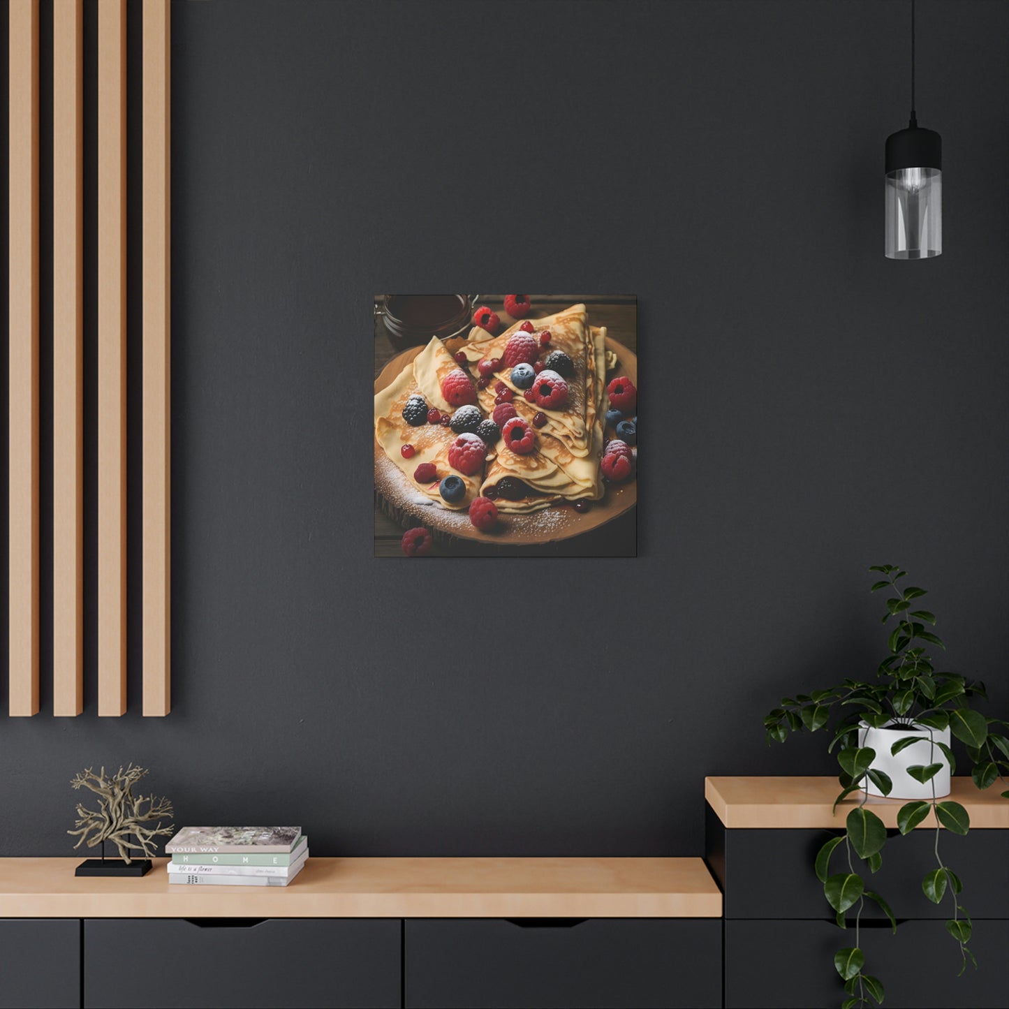 Village House Crepes - Matte Canvas, Stretched, 1.25"