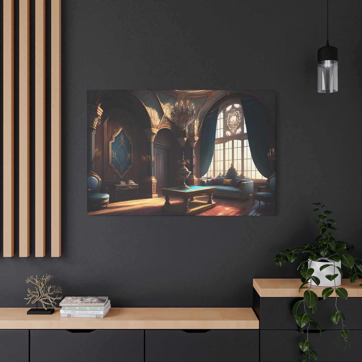 King's Office - Matte Canvas, Stretched, 1.25"