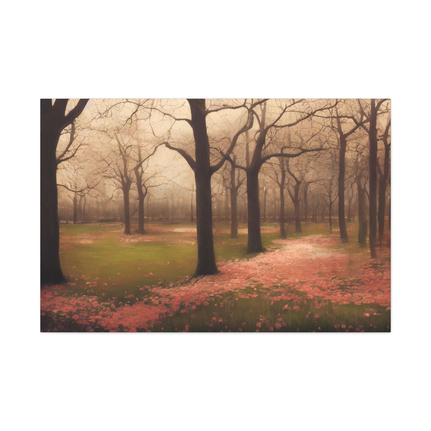 Foggy Park - Matte Canvas, Stretched, 1.25"