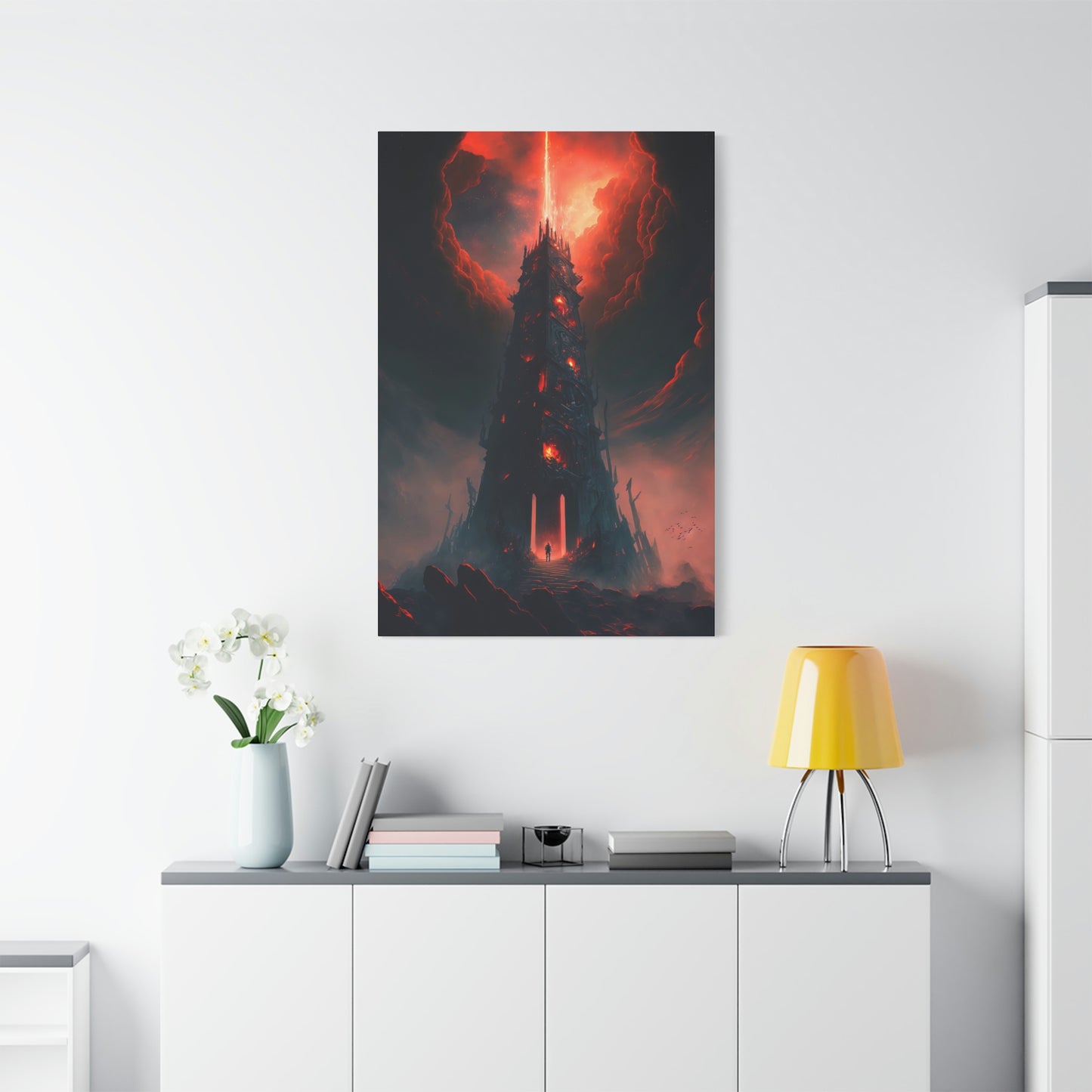 Tower of the Dark One - Matte Canvas, Stretched, 1.25"