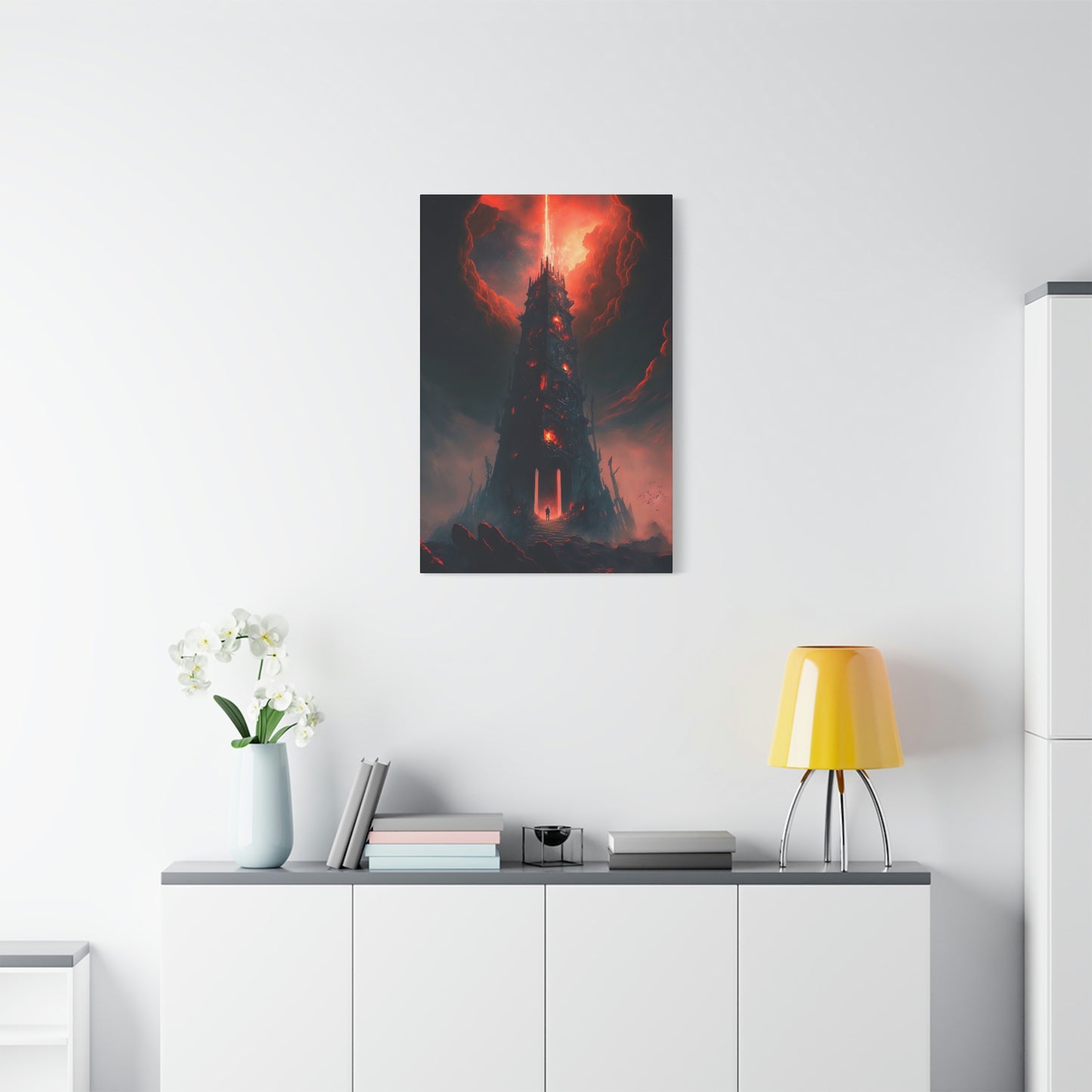 Tower of the Dark One - Matte Canvas, Stretched, 1.25"