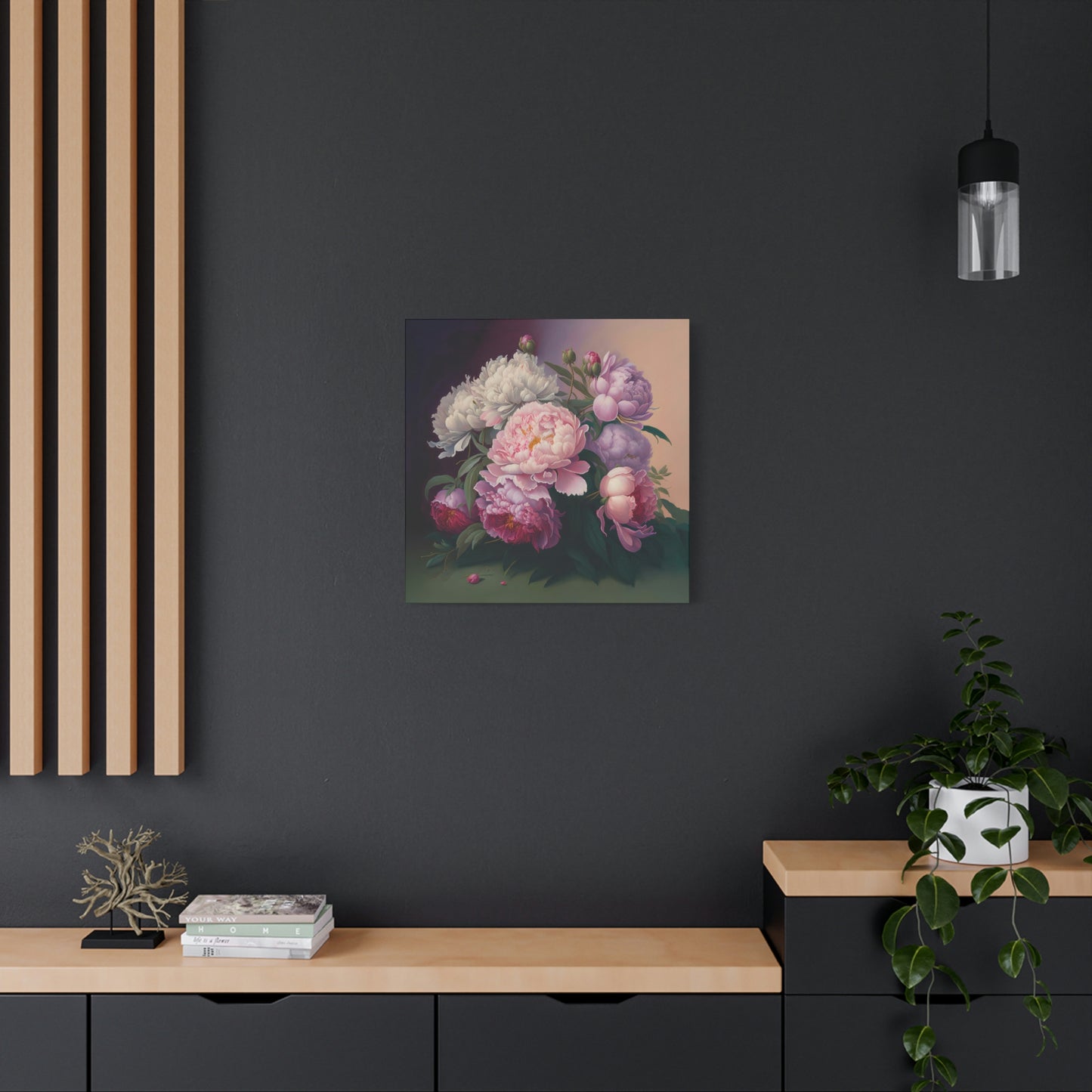 Ripe Peony - Matte Canvas, Stretched, 1.25"