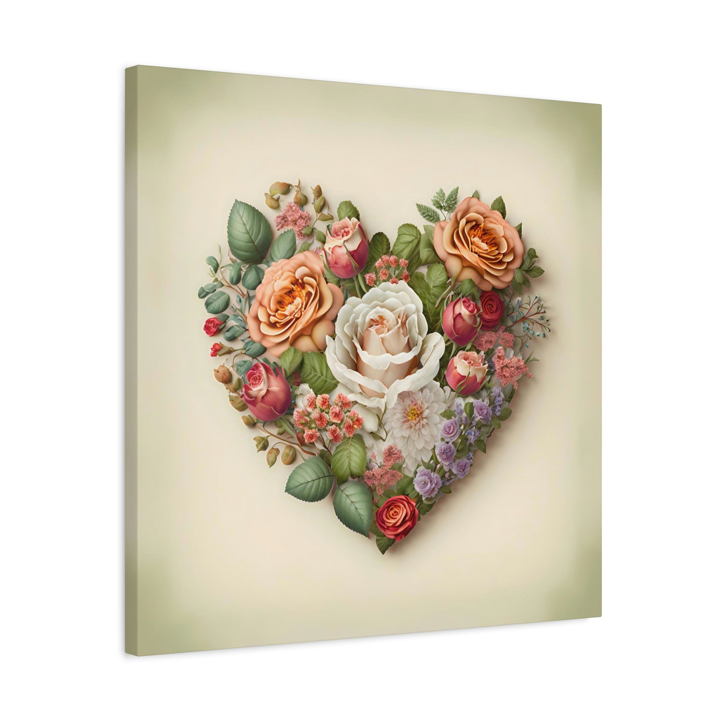 Heartfelt Bouquet - Matte Canvas, Stretched, 1.25"