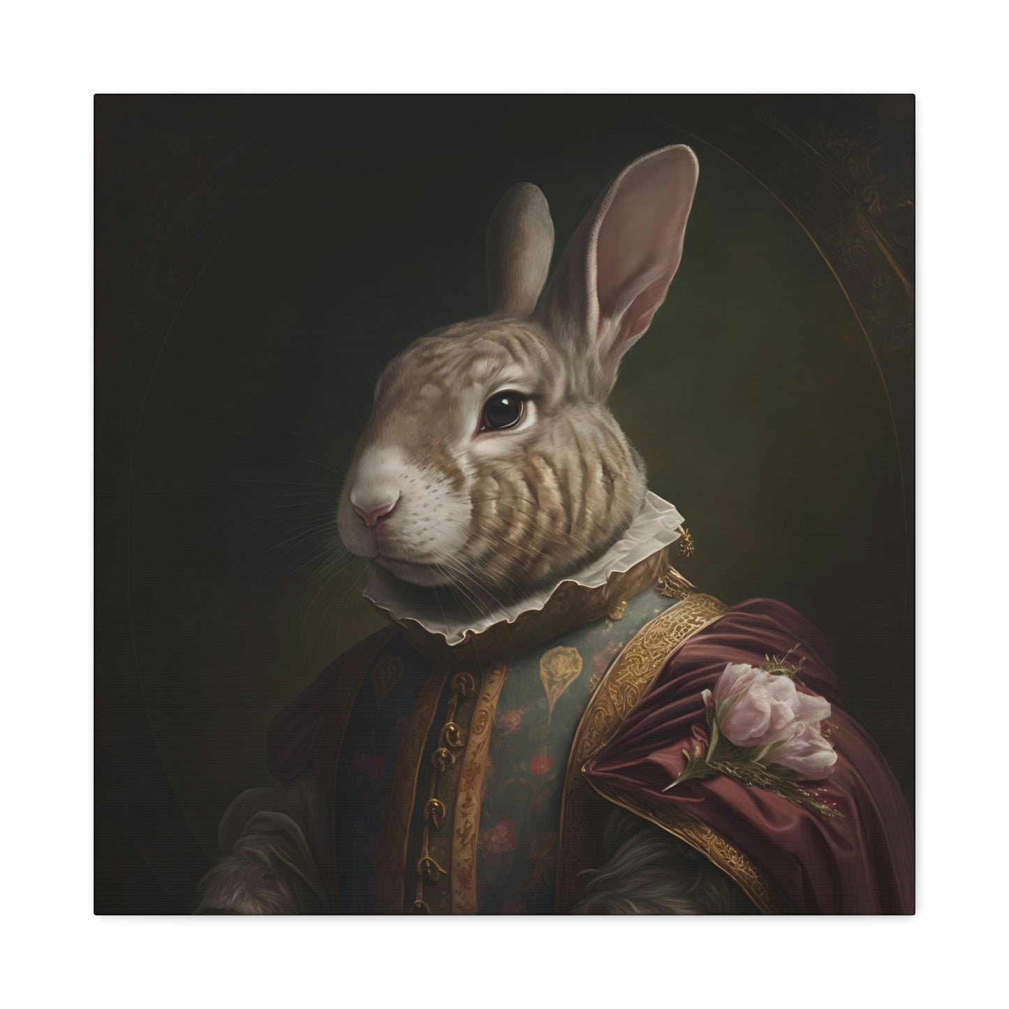 Noble Bunny - Matte Canvas, Stretched, 1.25"