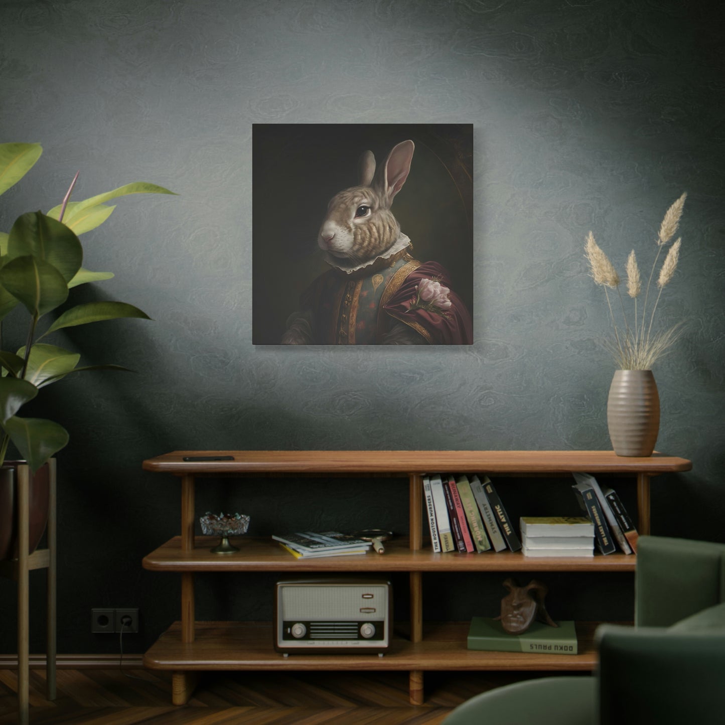 Noble Bunny - Matte Canvas, Stretched, 1.25"