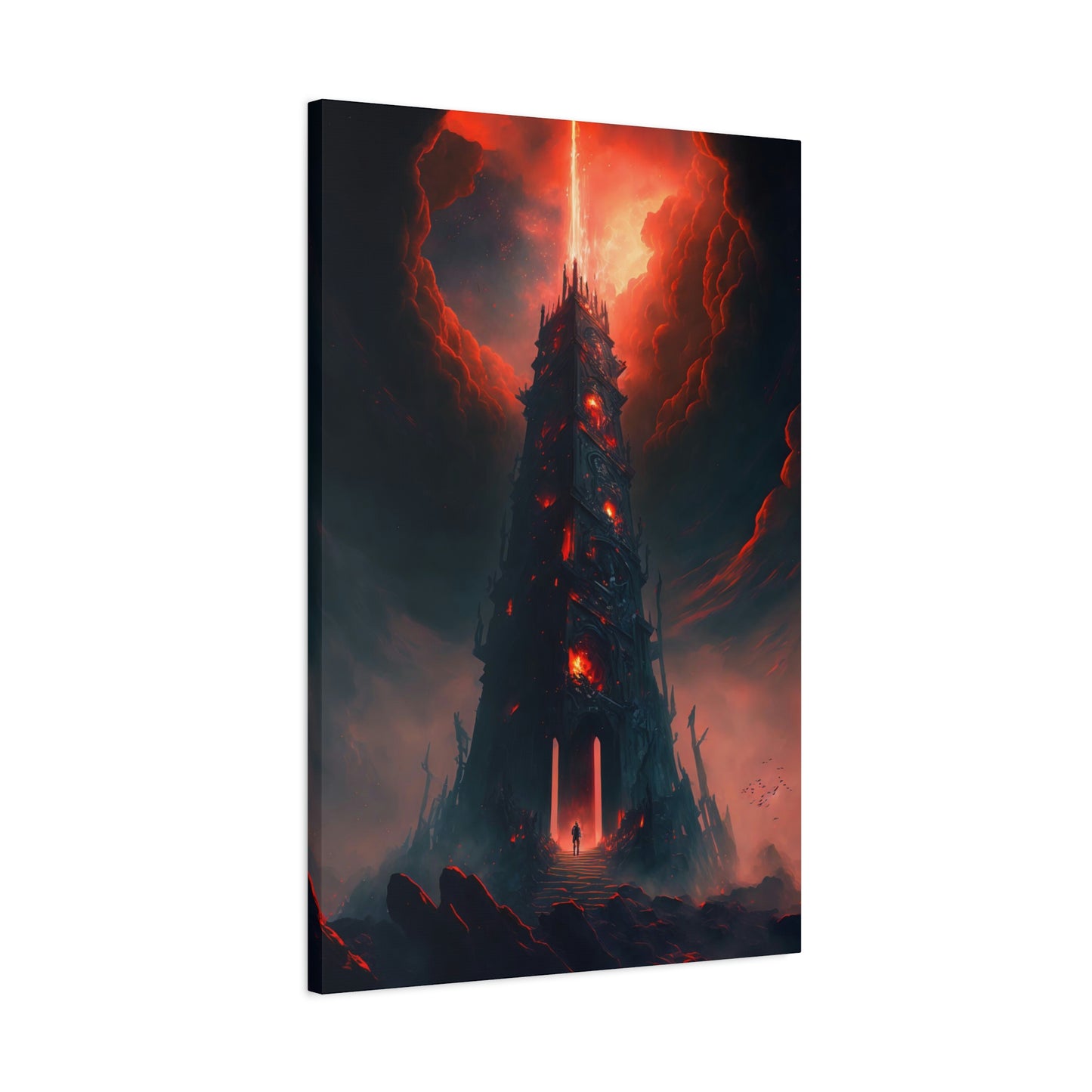 Tower of the Dark One - Matte Canvas, Stretched, 1.25"