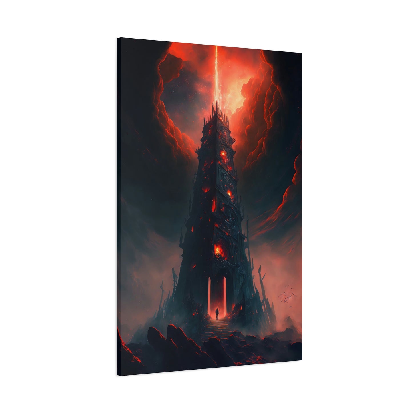 Tower of the Dark One - Matte Canvas, Stretched, 1.25"