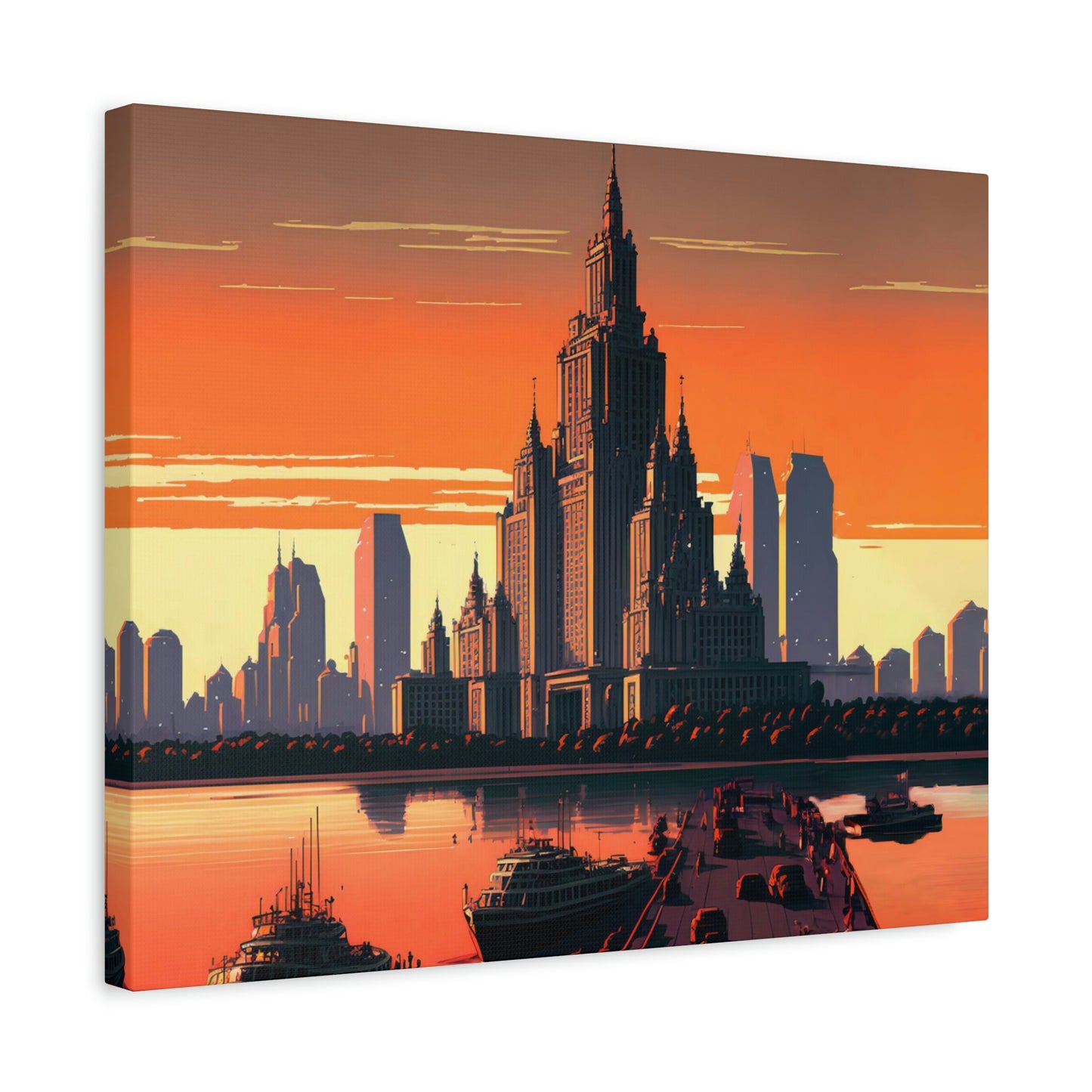 Dusk of The Epoch - Matte Canvas, Stretched, 1.25"