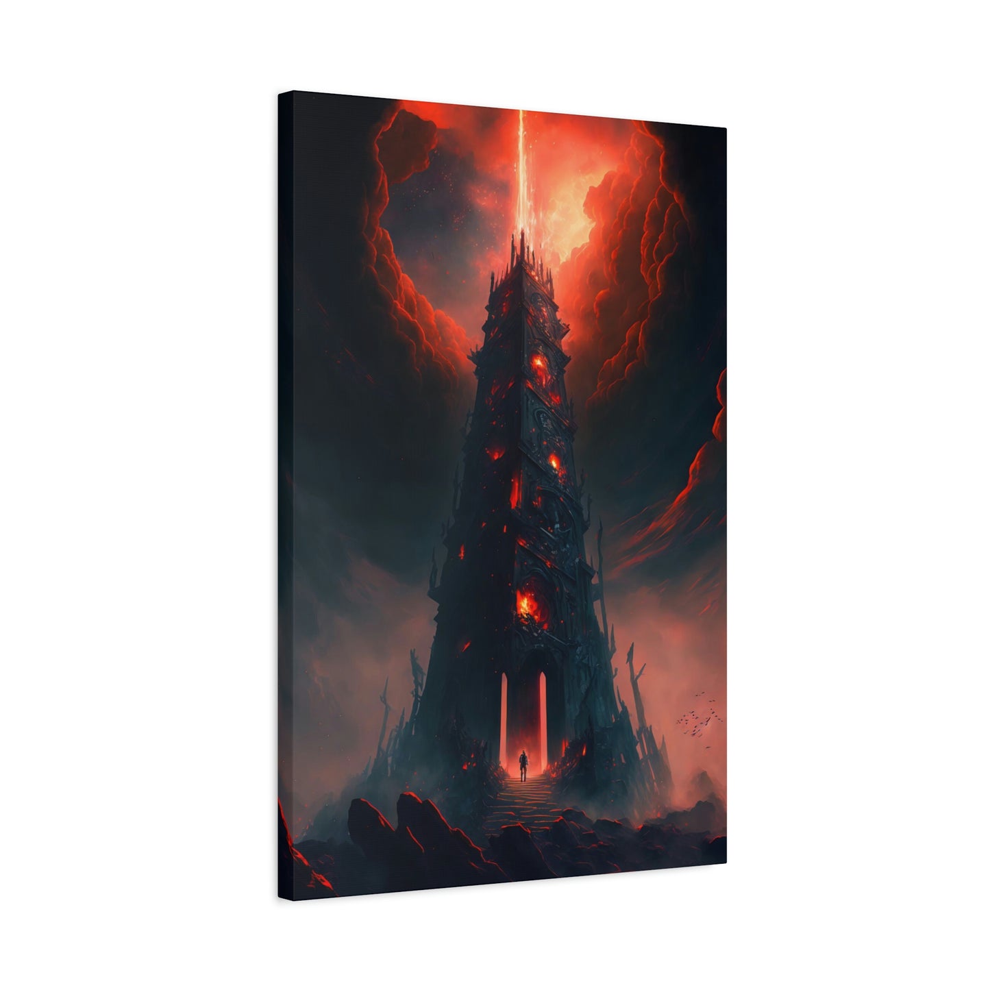 Tower of the Dark One - Matte Canvas, Stretched, 1.25"