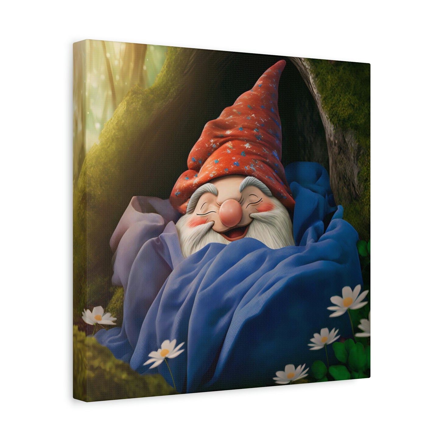 Sleeping Gnome - Matte Canvas, Stretched, 1.25"