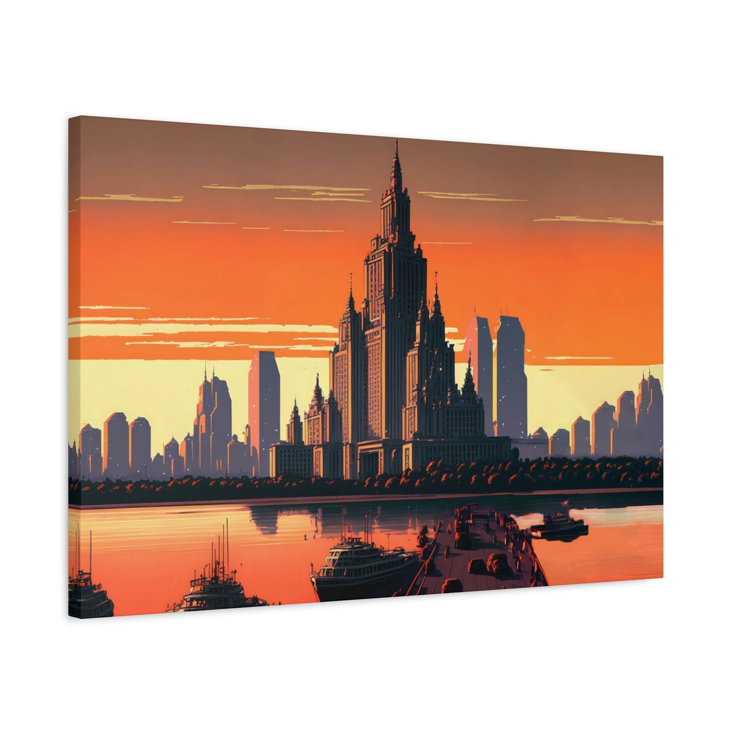 Dusk of The Epoch - Matte Canvas, Stretched, 1.25"