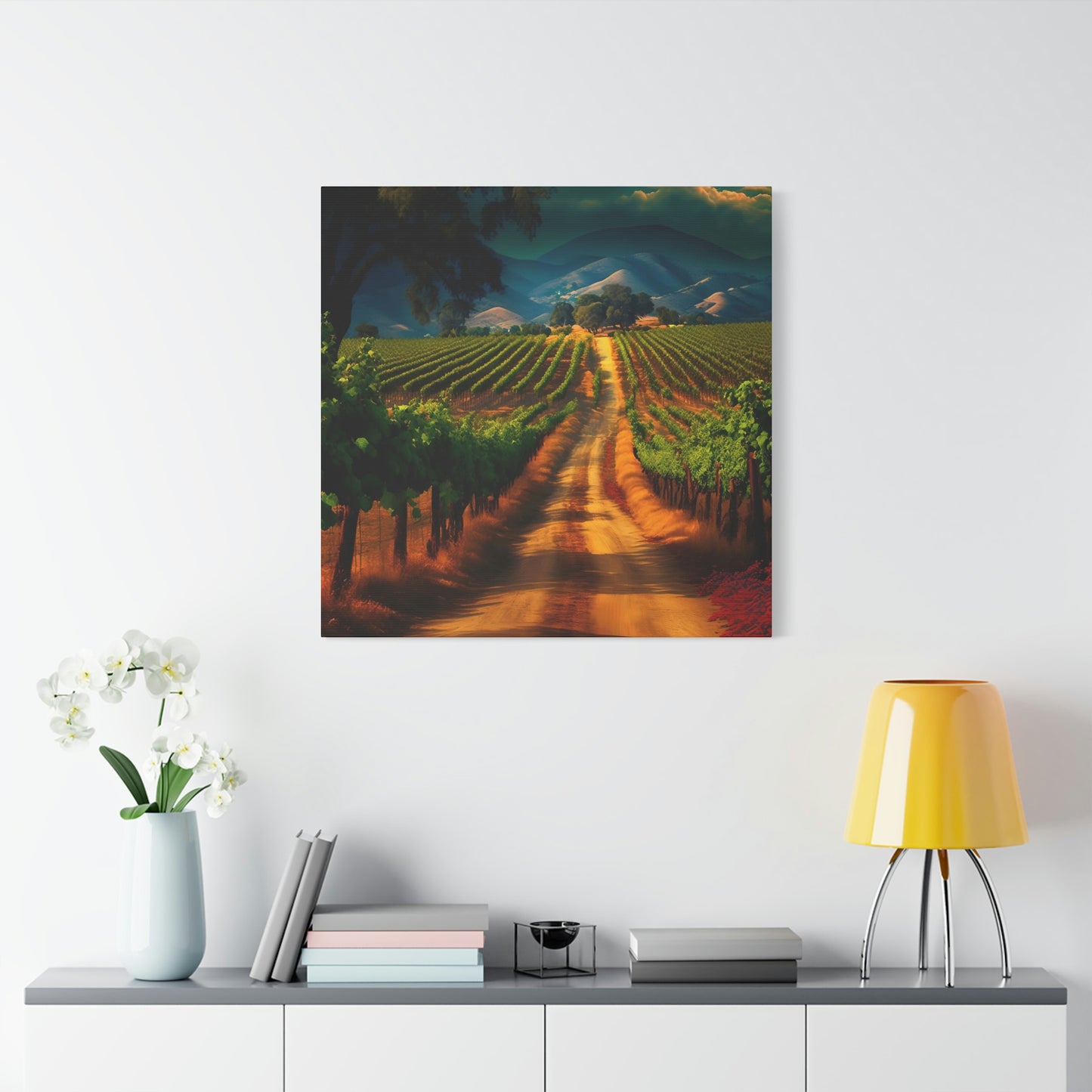 Vibrant Vineyards - Matte Canvas, Stretched, 1.25"
