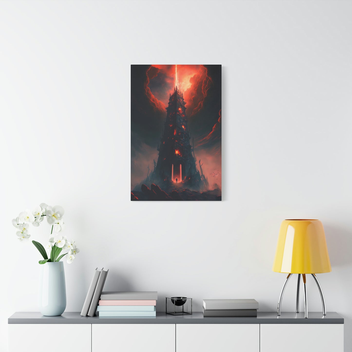 Tower of the Dark One - Matte Canvas, Stretched, 1.25"