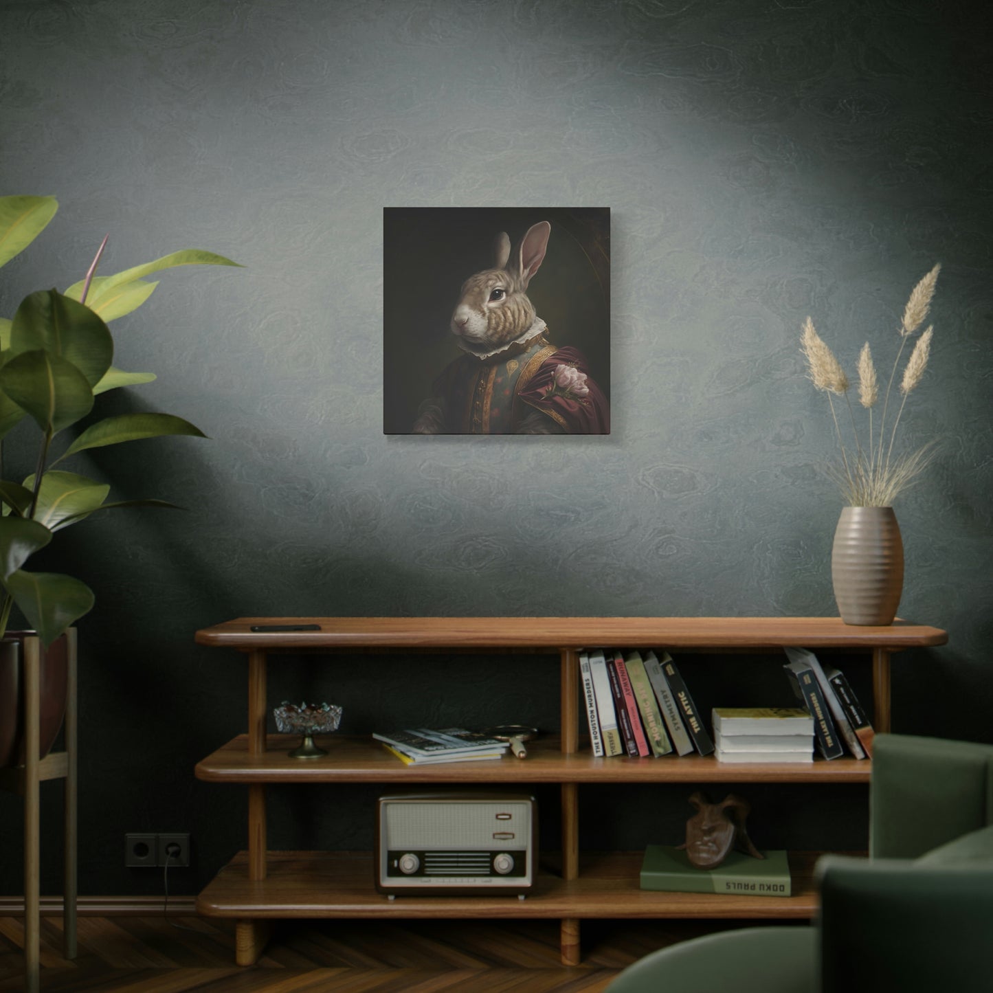 Noble Bunny - Matte Canvas, Stretched, 1.25"