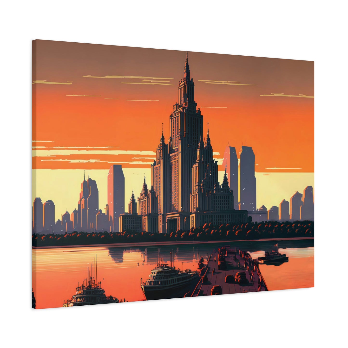 Dusk of The Epoch - Matte Canvas, Stretched, 1.25"