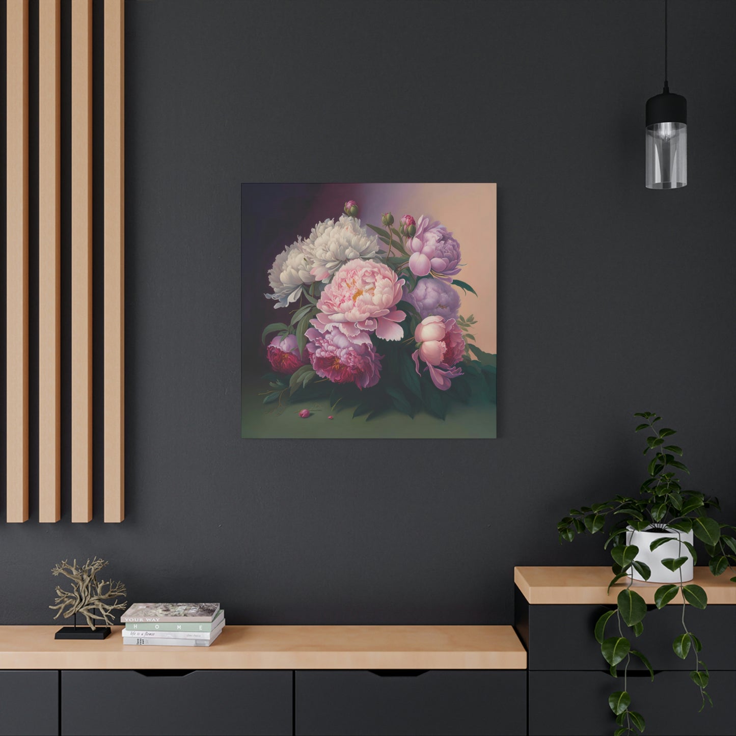 Ripe Peony - Matte Canvas, Stretched, 1.25"