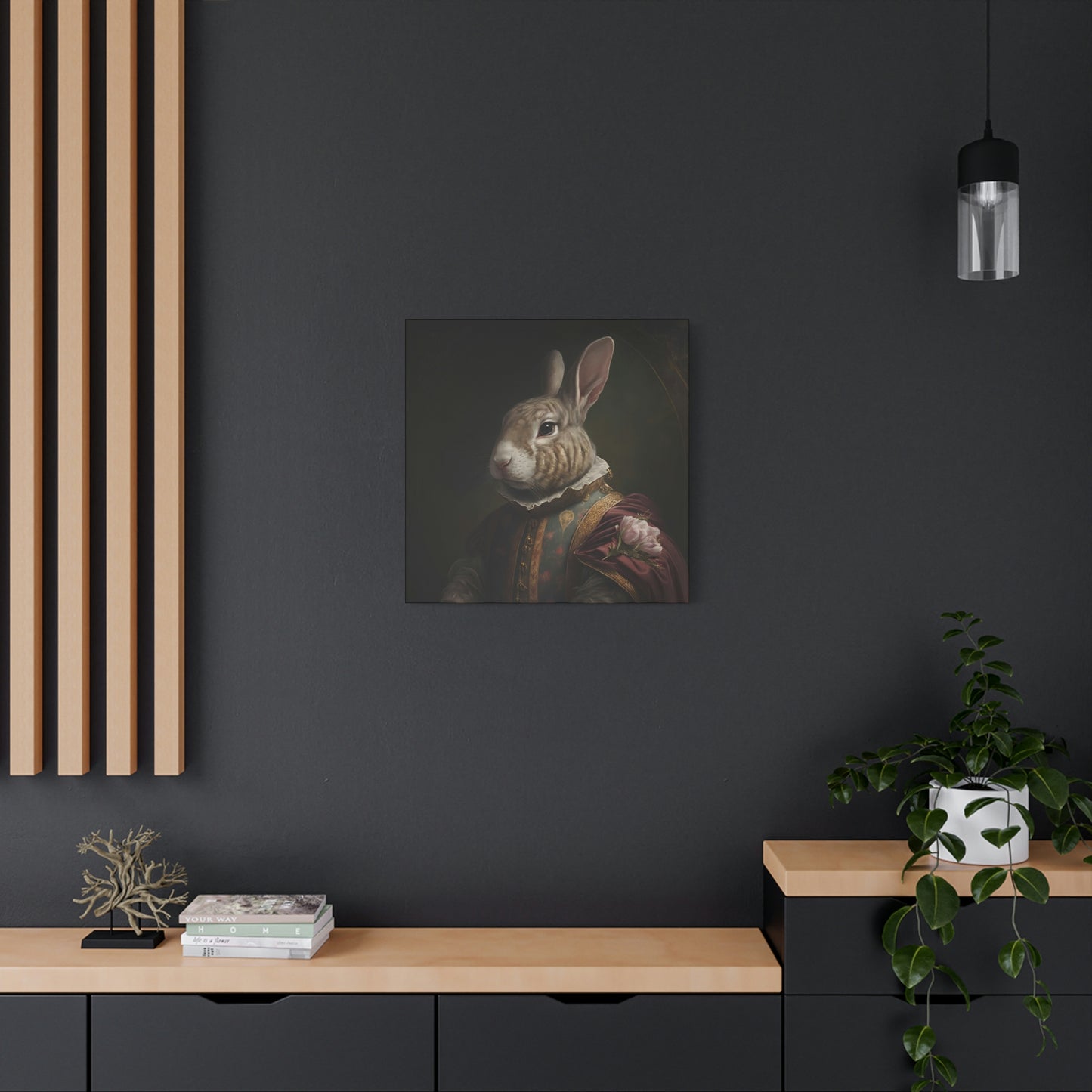 Noble Bunny - Matte Canvas, Stretched, 1.25"