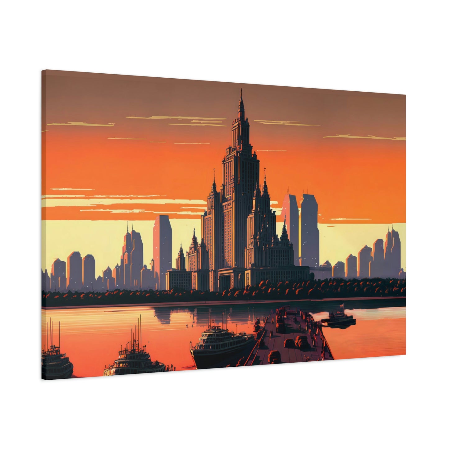 Dusk of The Epoch - Matte Canvas, Stretched, 1.25"